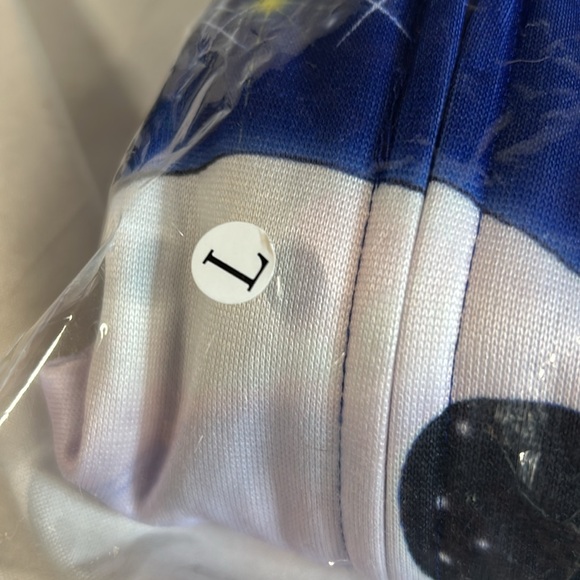 Jack Skelton Zip Up Hoodie. Size L. Polyester/Cotton. Black/Purple . NWT - Picture 10 of 12